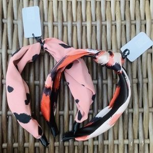NWT Pack of Two Knotted Headbands